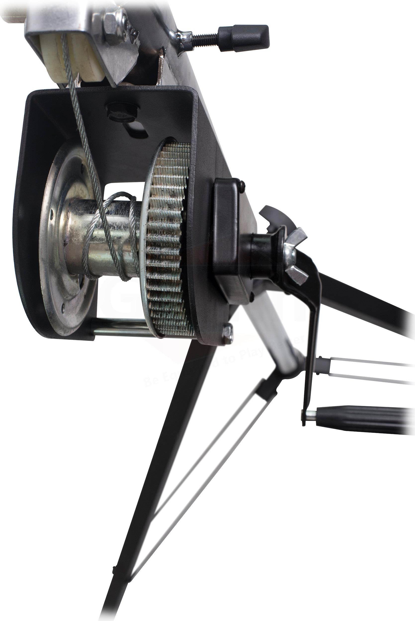 Crank Up Light Stands (2 Pack) Stage Lighting Truss System by GRIFFIN | Portable Speaker Tripod Platform Rig | Adjustable Trussing DJ Booth Kit | T Bar Mount for Can Lights | Music Equipment Package