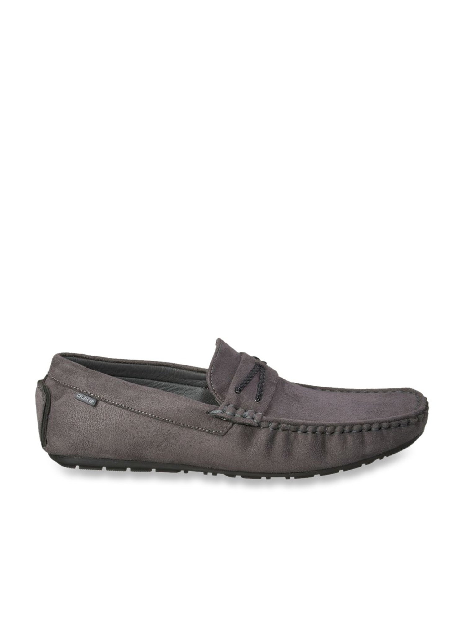 Duke Men's Grey Casual Loafers