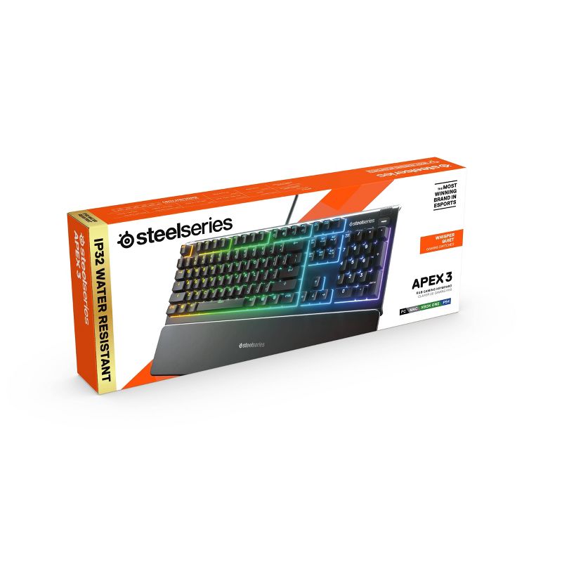 SteelSeries Apex 3 Gaming Keyboard for PC