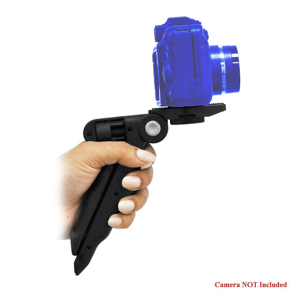 Xit Photo 6.5" Compact Tabletop Adjustable Tripod / Handgrip for Digital Cameras