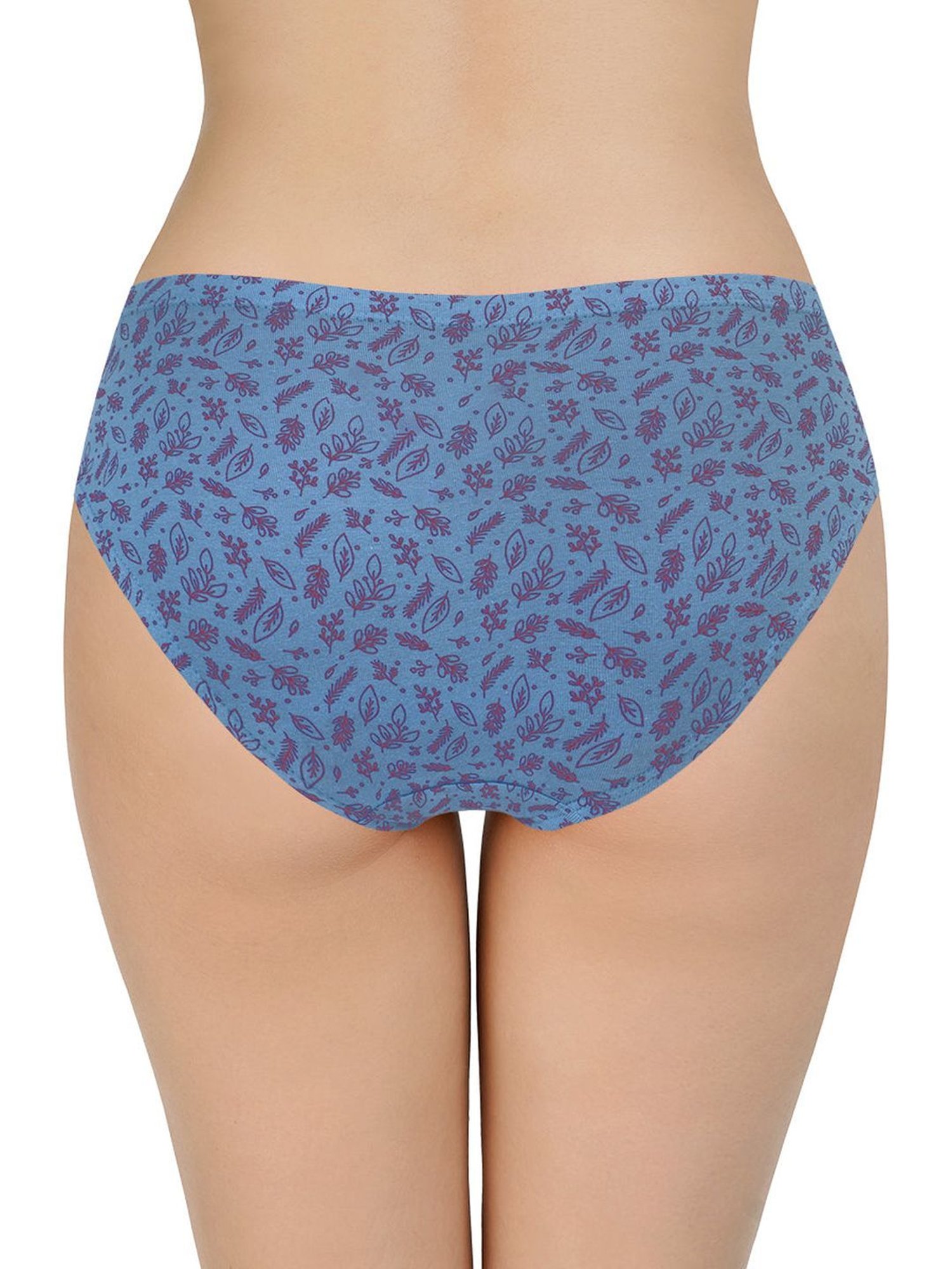 Lyra Assorted Color Cotton Printed Hipster Panties - Pack Of 4