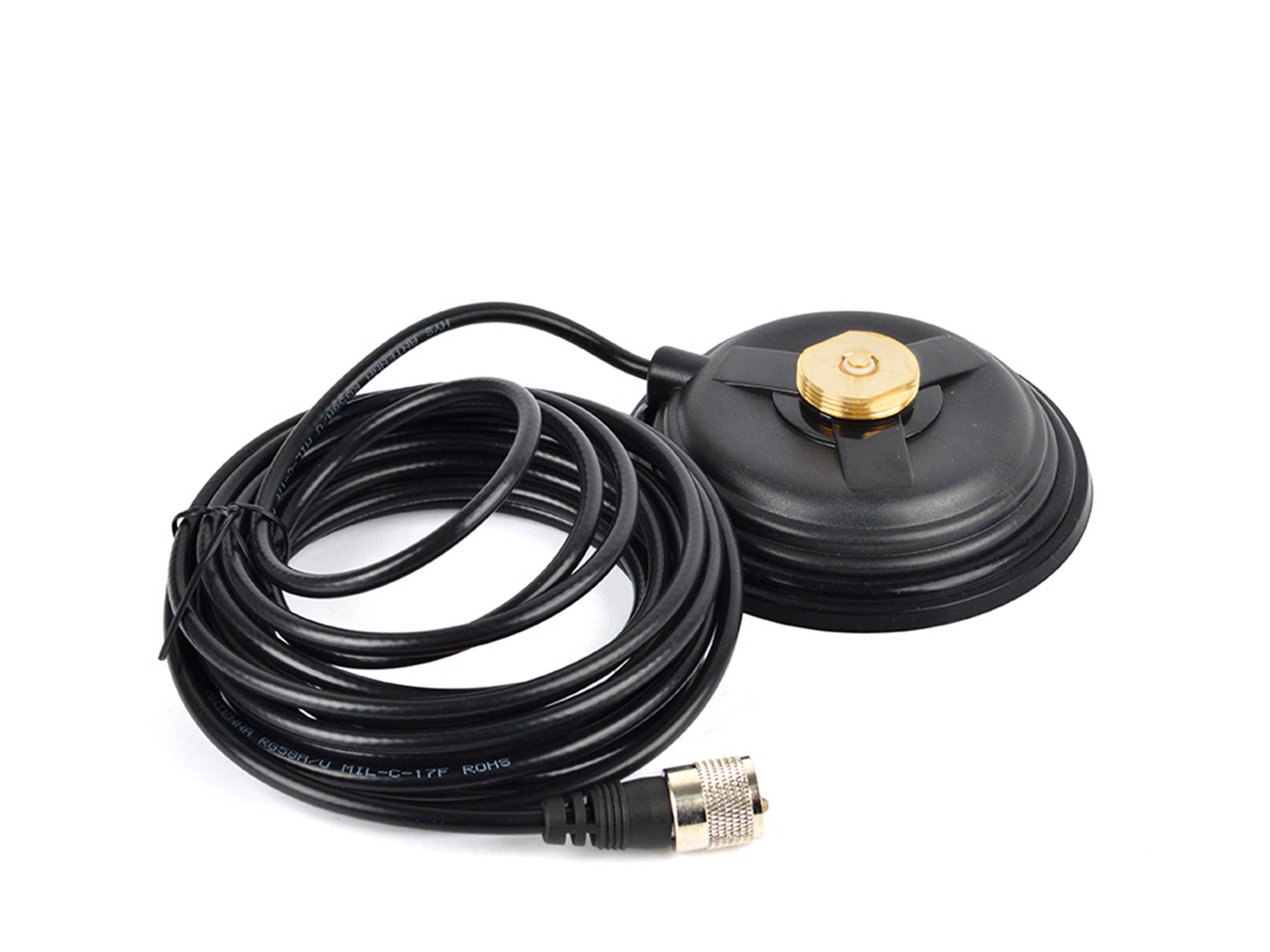 HYS Dual Band VHF/UHF NMO Antenna NMO Magnet Base Mount PL259 UHF Plug For Car Yaesu Kenwood HYT Mobile Radio