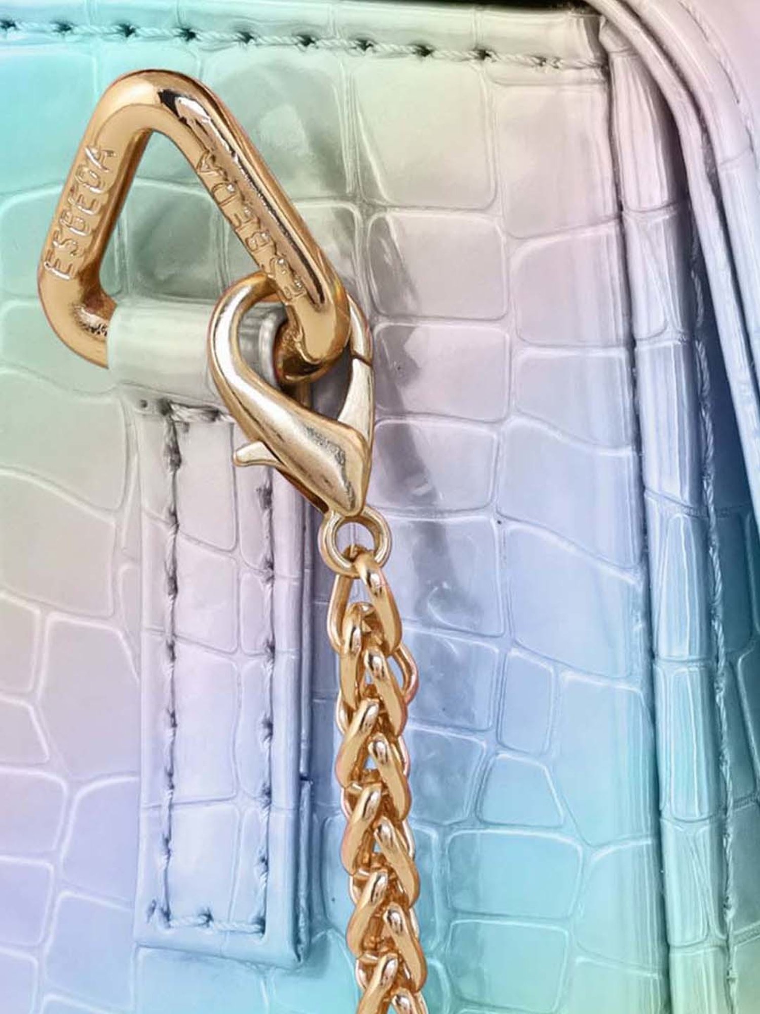 Esbeda Multicolor Textured Small Sling Handbag