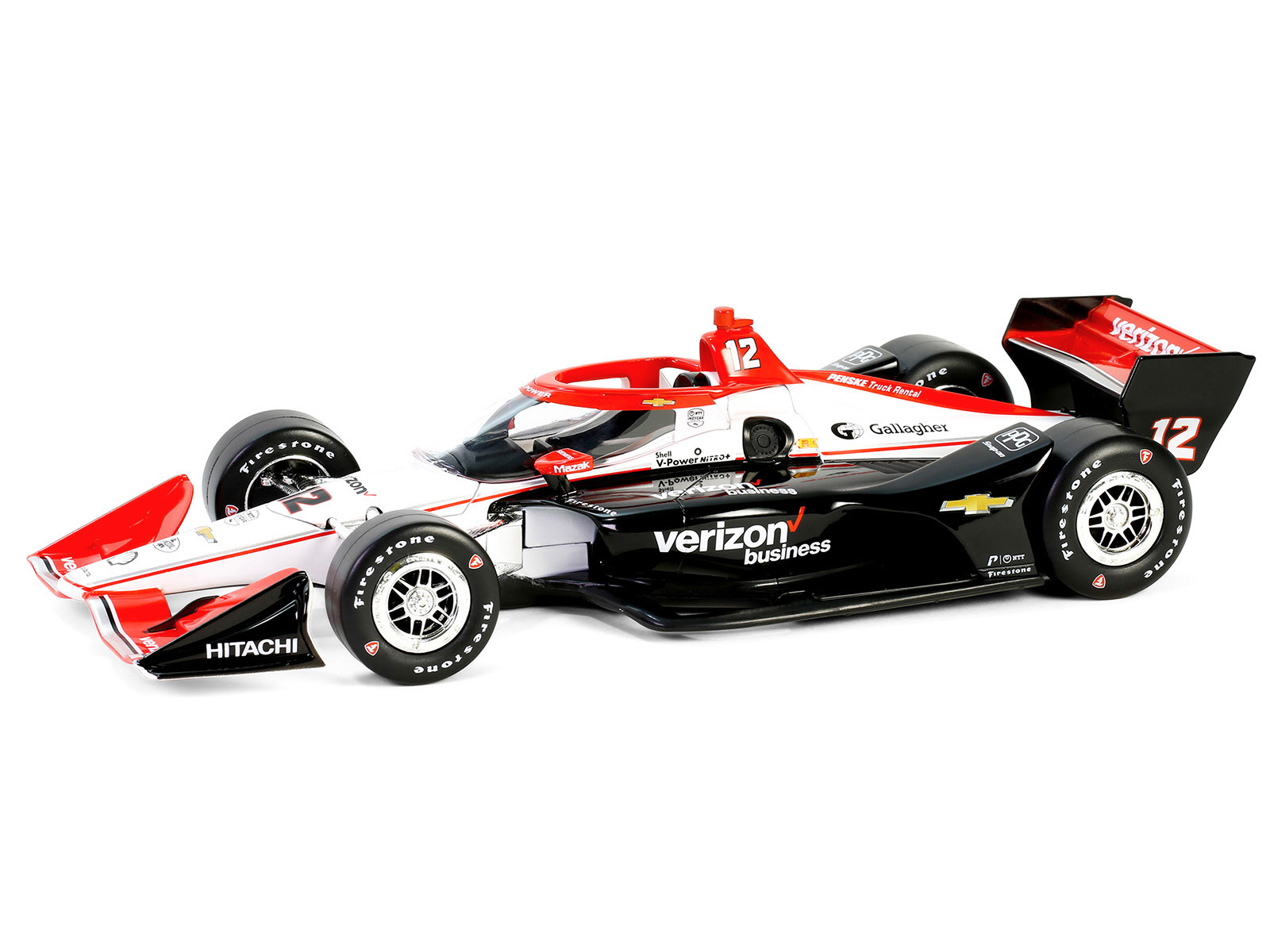 Dallara IndyCar #27 Kyle Kirkwood "AutoNation" Andretti Autosport "NTT IndyCar Series" (2024) 1/18 Diecast Model Car by Greenlight