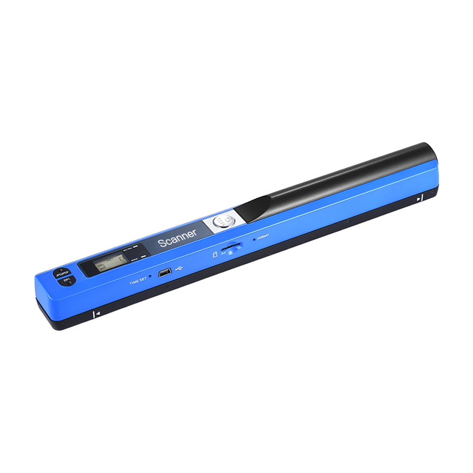 Portable Handheld Wand Wireless Scanner A4 Size 900DPI JPG/PDF Formate LCD Display with Protecting Bag and 8GB TF Card  for Business Document Reciepts Books Images