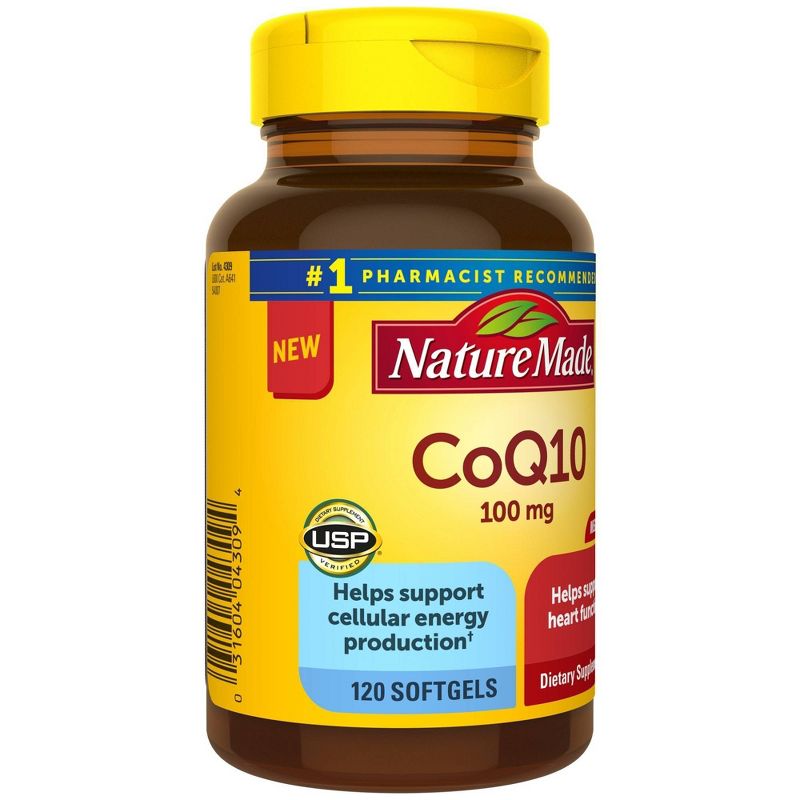 Nature Made 100mg CoQ10 Softgel - 120ct