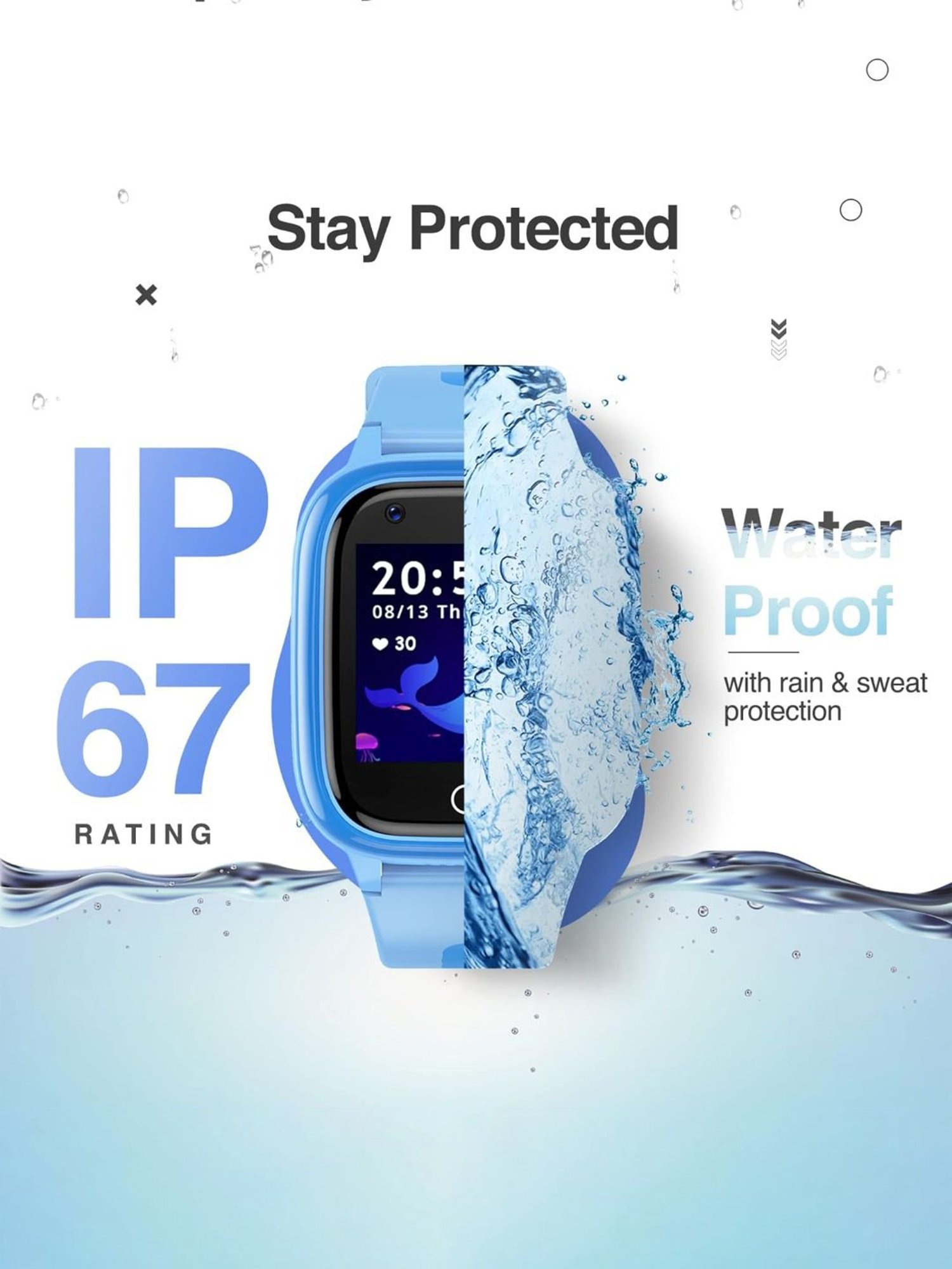 I Kall W1 Smartwatch (Black)