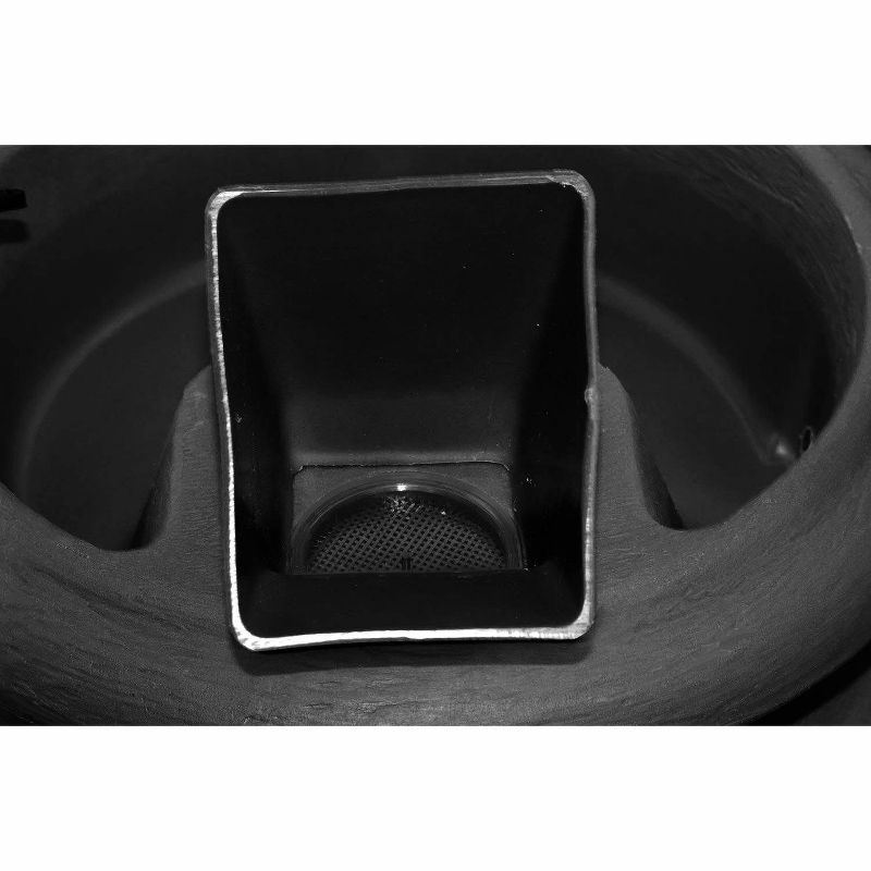 FCMP Outdoor US4000-BLK Urn Style (Black) Rain Barrel