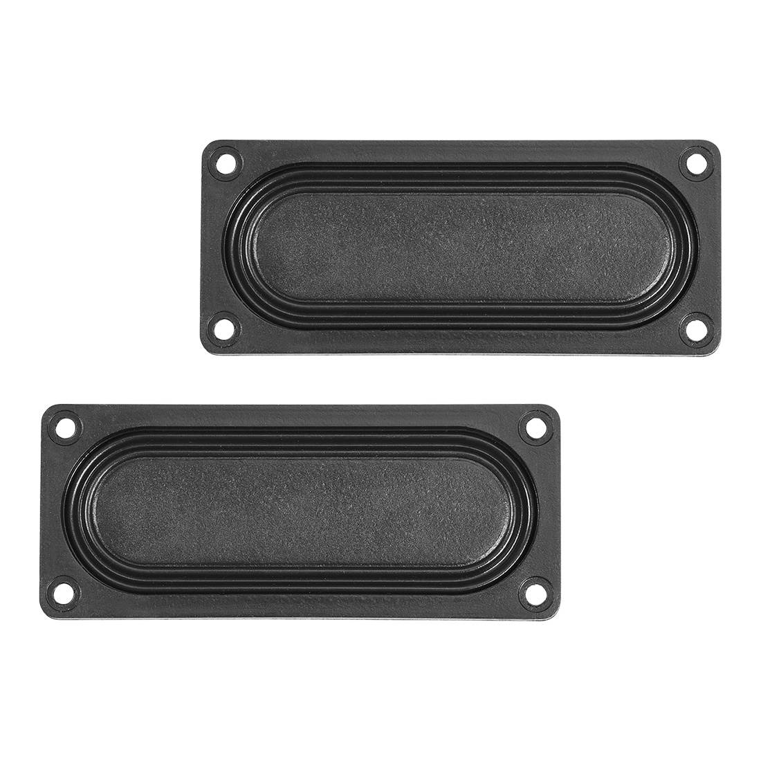 76&times;27mm Speaker Passive Radiator Vibration Plate, Subwoofer Vibration Membrane,  DIY Bass, Low Frequency 2pcs