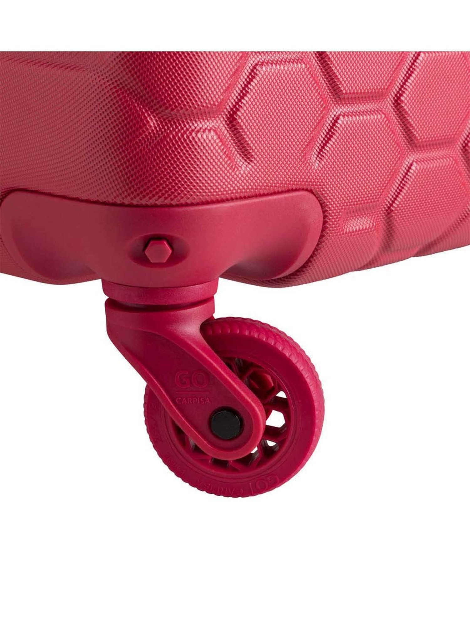 Assembly Green Textured Small Cabin Trolley - 20 inch