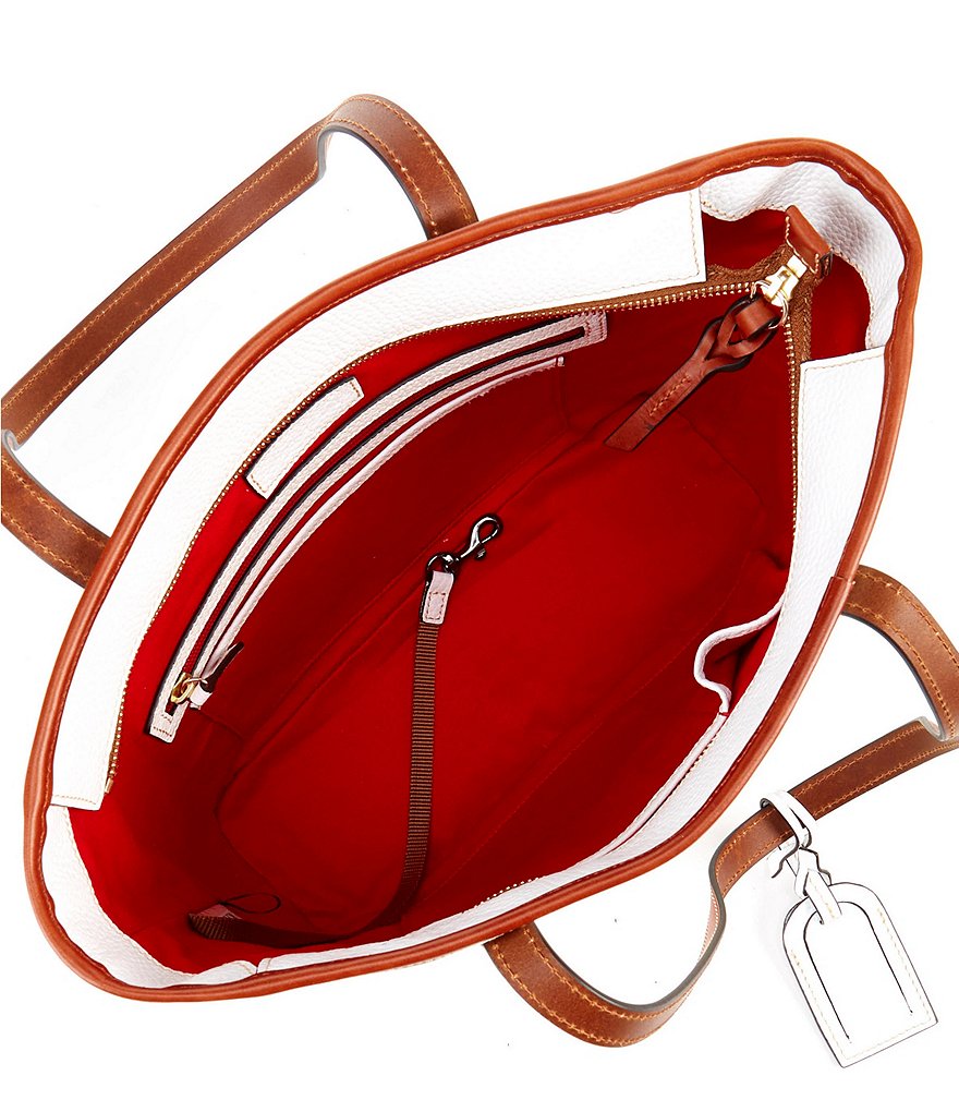 Dooney & Bourke Pebble Collection Charleston East West Leather Tote Bag