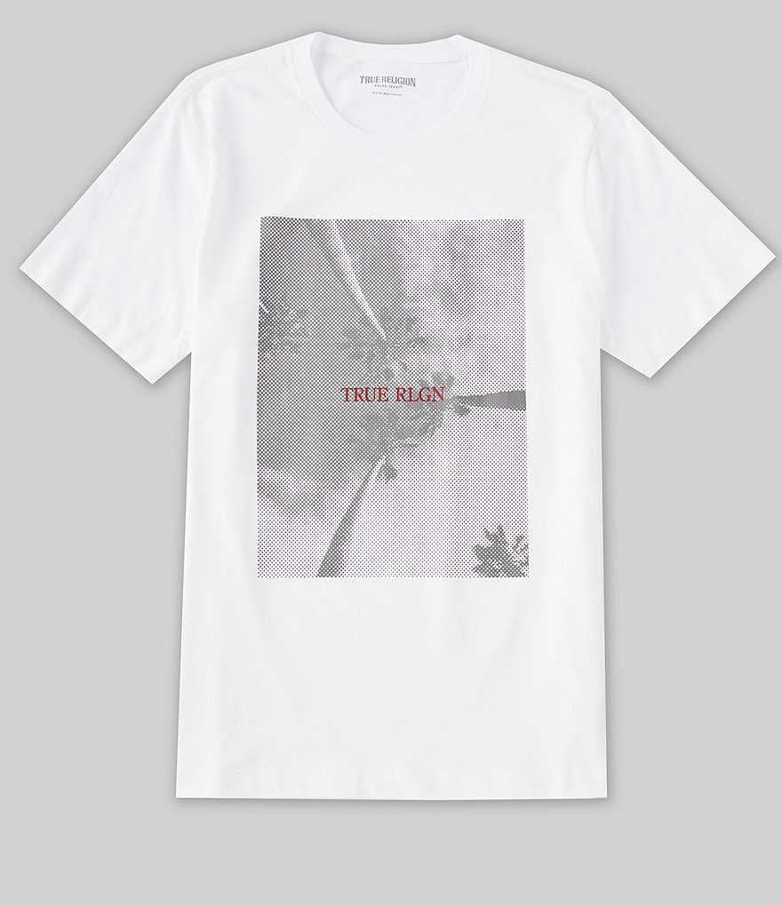 True Religion Palm Tree Short-Sleeve Graphic T-Shirt