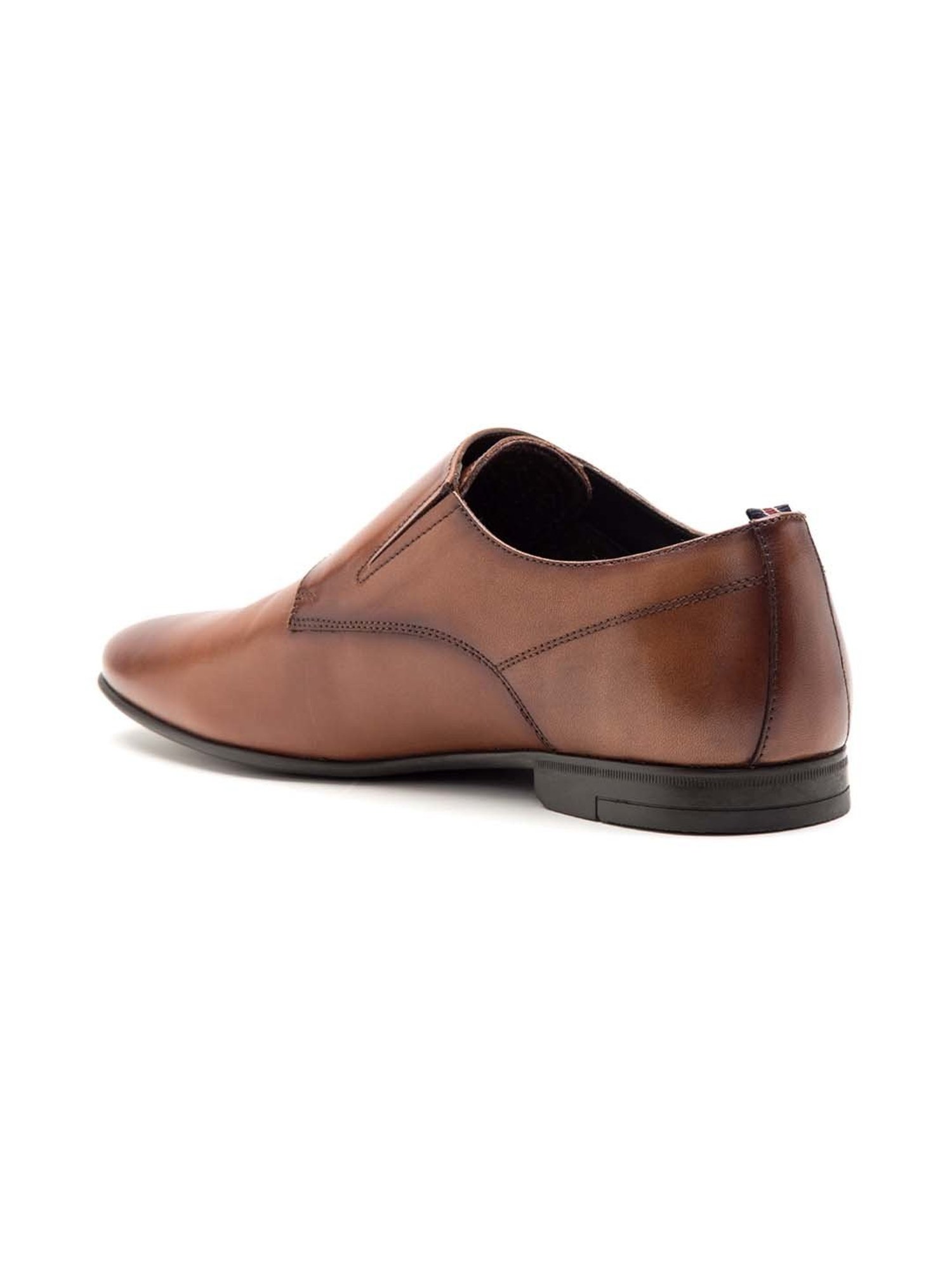 THOMAS CRICK Men's Teak Monk Shoes