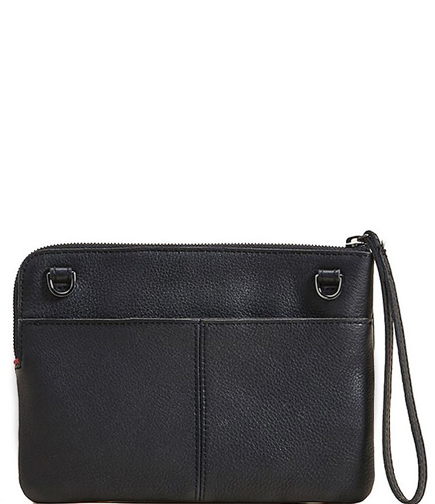 Etienne Aigner Adeline Signature Leather Wristlet Crossbody Bag