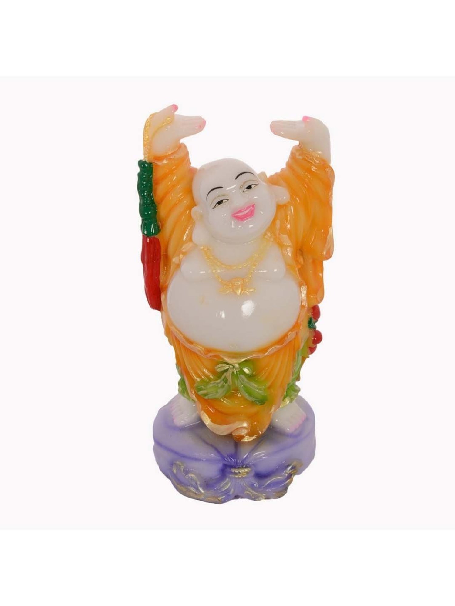 eCraftIndia Feng Shui Laughing Buddha with Hands Up