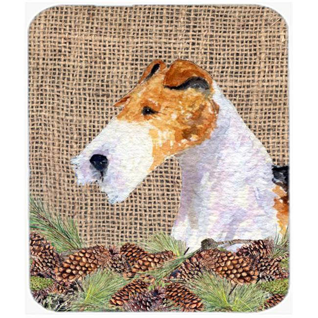 Fox Terrier Mouse Pad, Hot Pad or Trivet