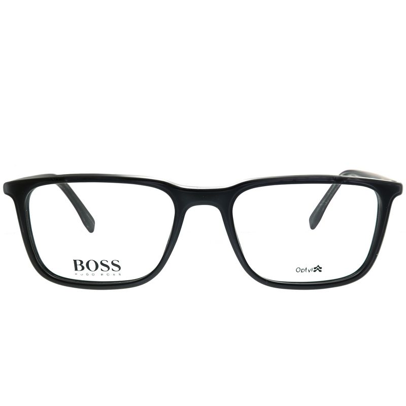 Hugo Boss BOSS0962 807 Unisex Rectangle Eyeglasses Black 53mm