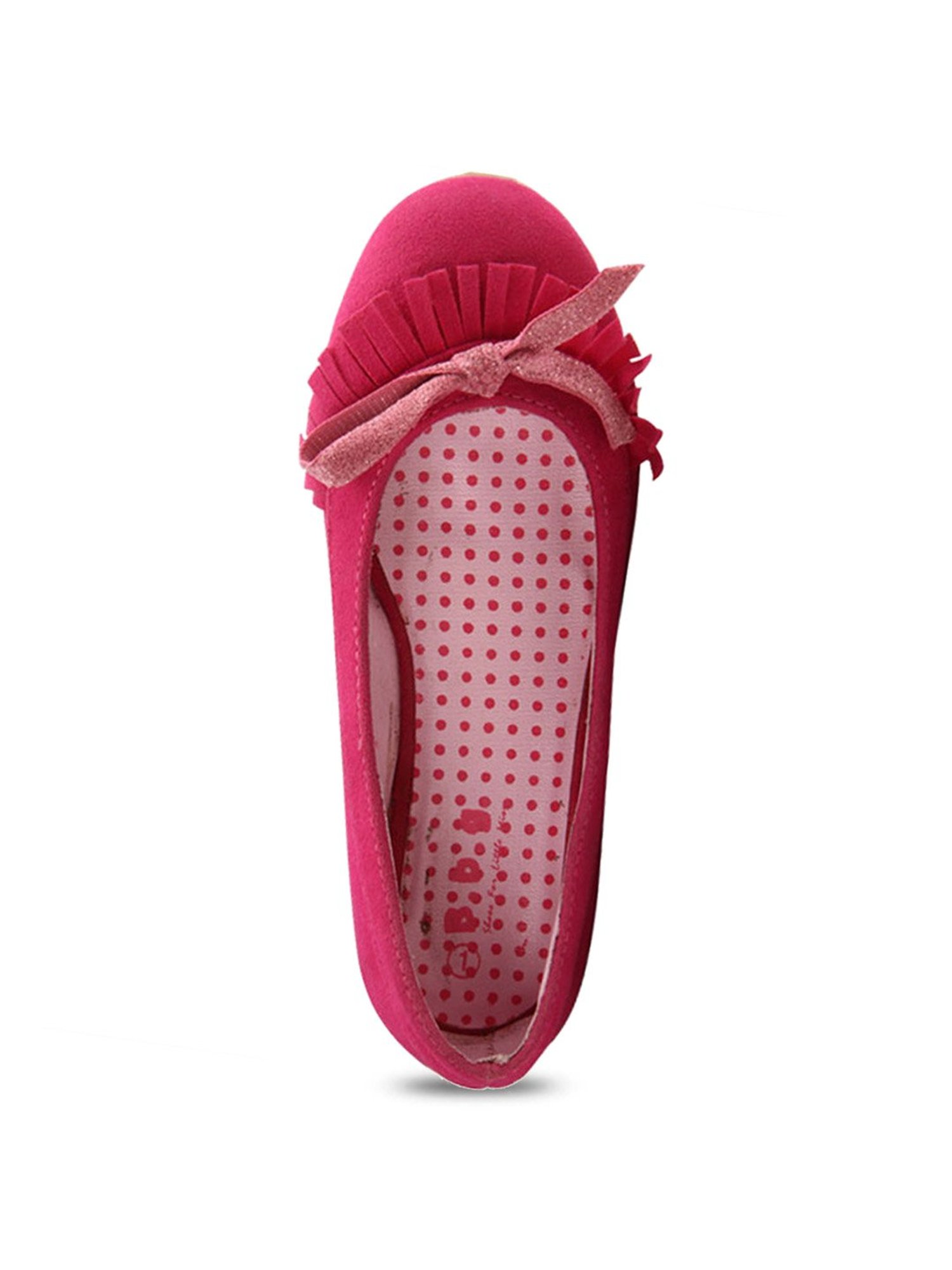Disney by Bata Kids Pink Flat Ballets
