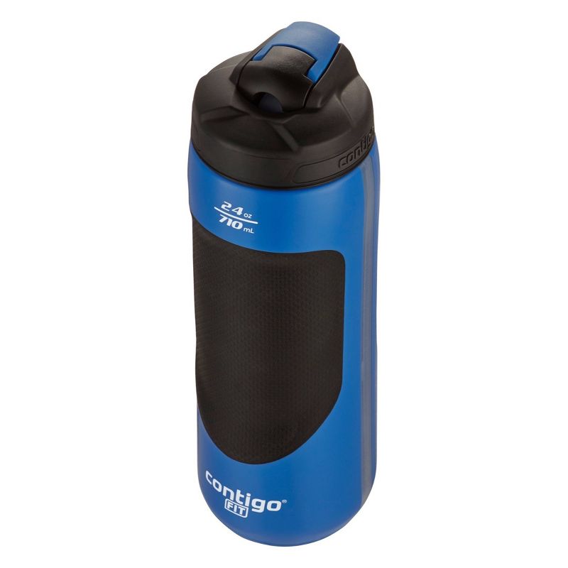 Contigo Fit Autospout Squeeze Plastic Water Bottle 24oz Amp