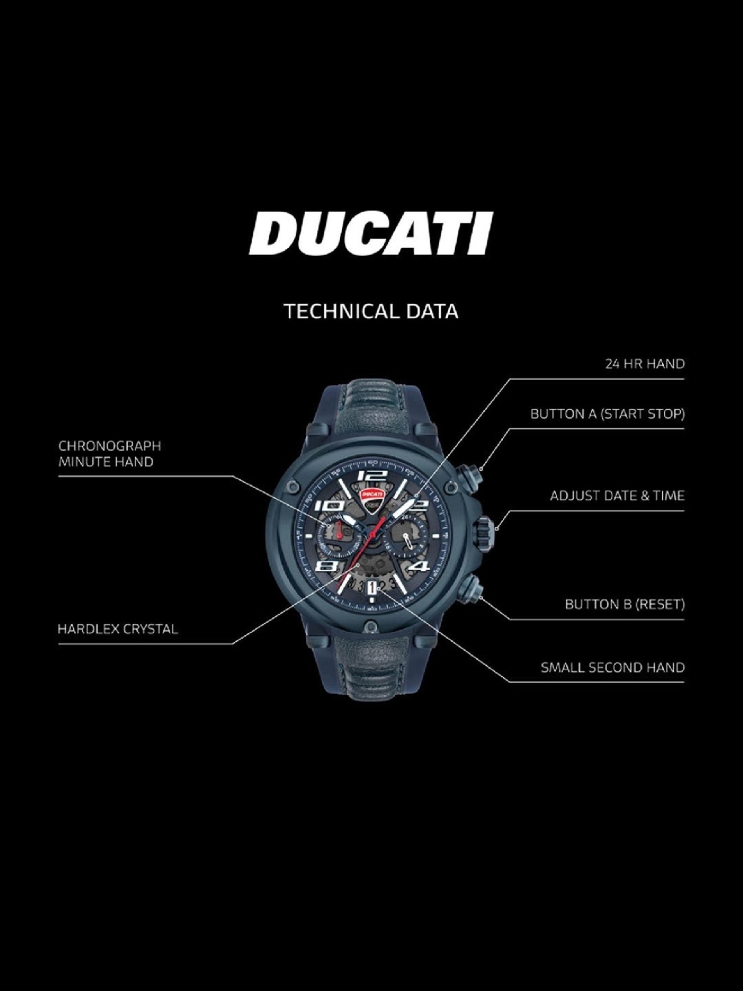 Ducati Corse Partenza DTWGO0000205 Analog Watch for Men