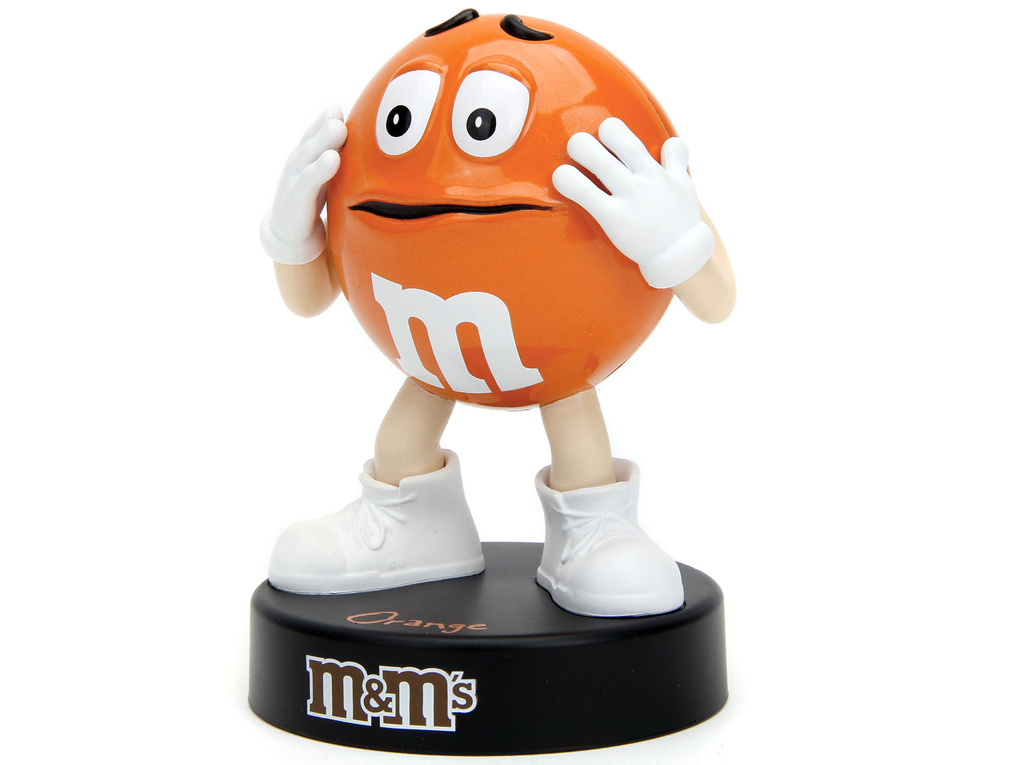 Orange M&M's 4" Diecast Figurine "Metalfigs" Series by Jada