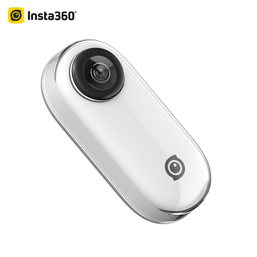 Insta360 Go 1080P Video Sports Action Camera with 8GB Memory Supports FlowState Stabilizetion Timelapse Hyperlapse Slow Motion BT Connection APP Control for YouTube Vlog Video Making for iPhone