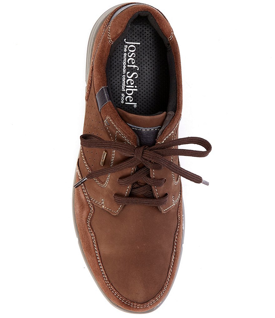 Josef Seibel Men's Enrico 51 Waterproof Nubuck Oxfords