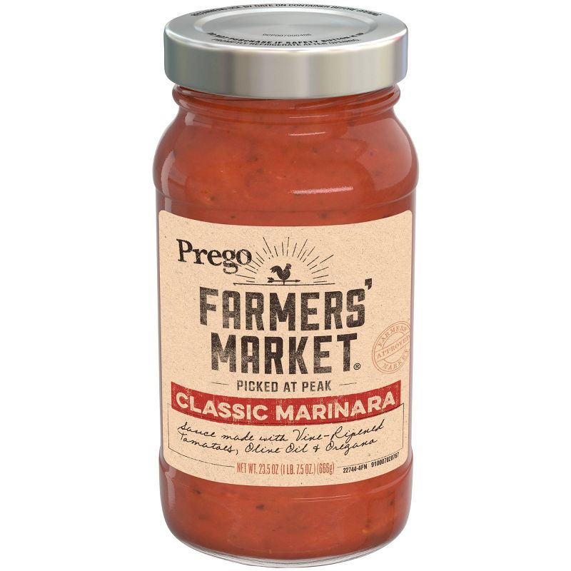 Prego Farmers' Market Classic Marinara Pasta Sauce - 23.5oz