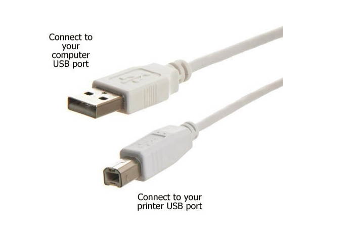 AYA 15 Feet Universal USB Printer Scanner Cable for HP, Canon, Brother, Xerox, Ricoh, Samsung