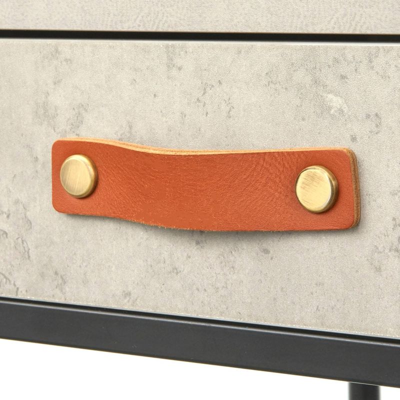 Augusta Vintage Desk Gray - Buylateral