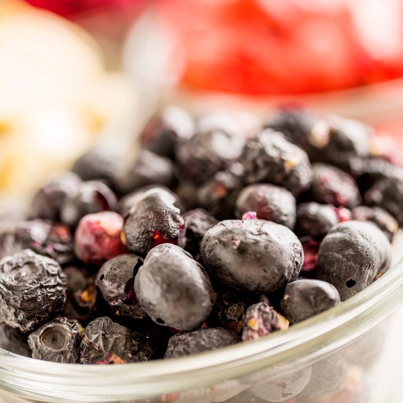 Augason Farms Gluten Free Freeze Dried Whole Blueberries - 12oz