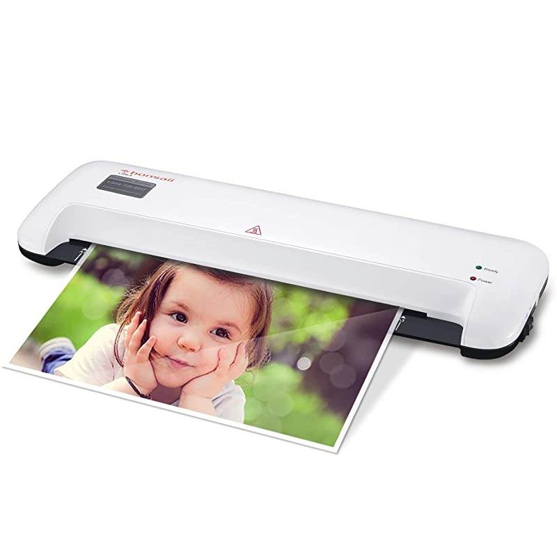 Laminator 13 Inches Width Laminating Machine for A3A4A6 3 Min Fast Warmup with 12 inchesmin Quick Laminating Speed Quiet for OfficeSchoolHome Use Includes Laminating Pouches L309A