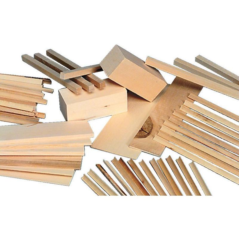 Wood Scrap Bag, Assorted Size