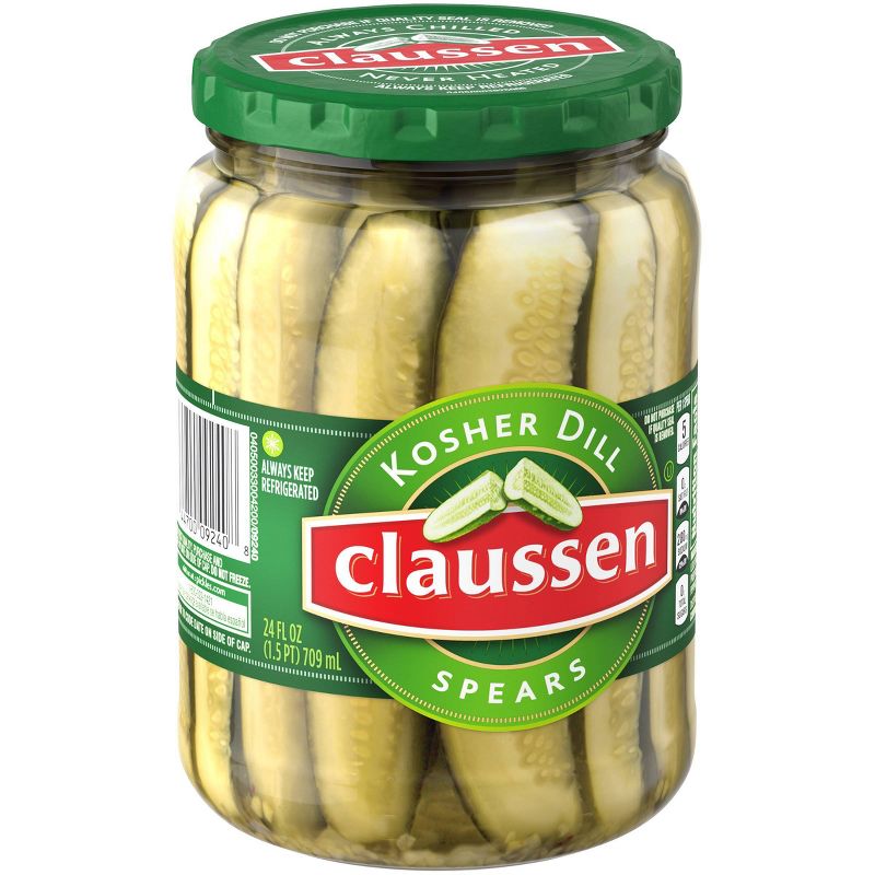 Claussen Dill Pickle Spears - 24 fl oz