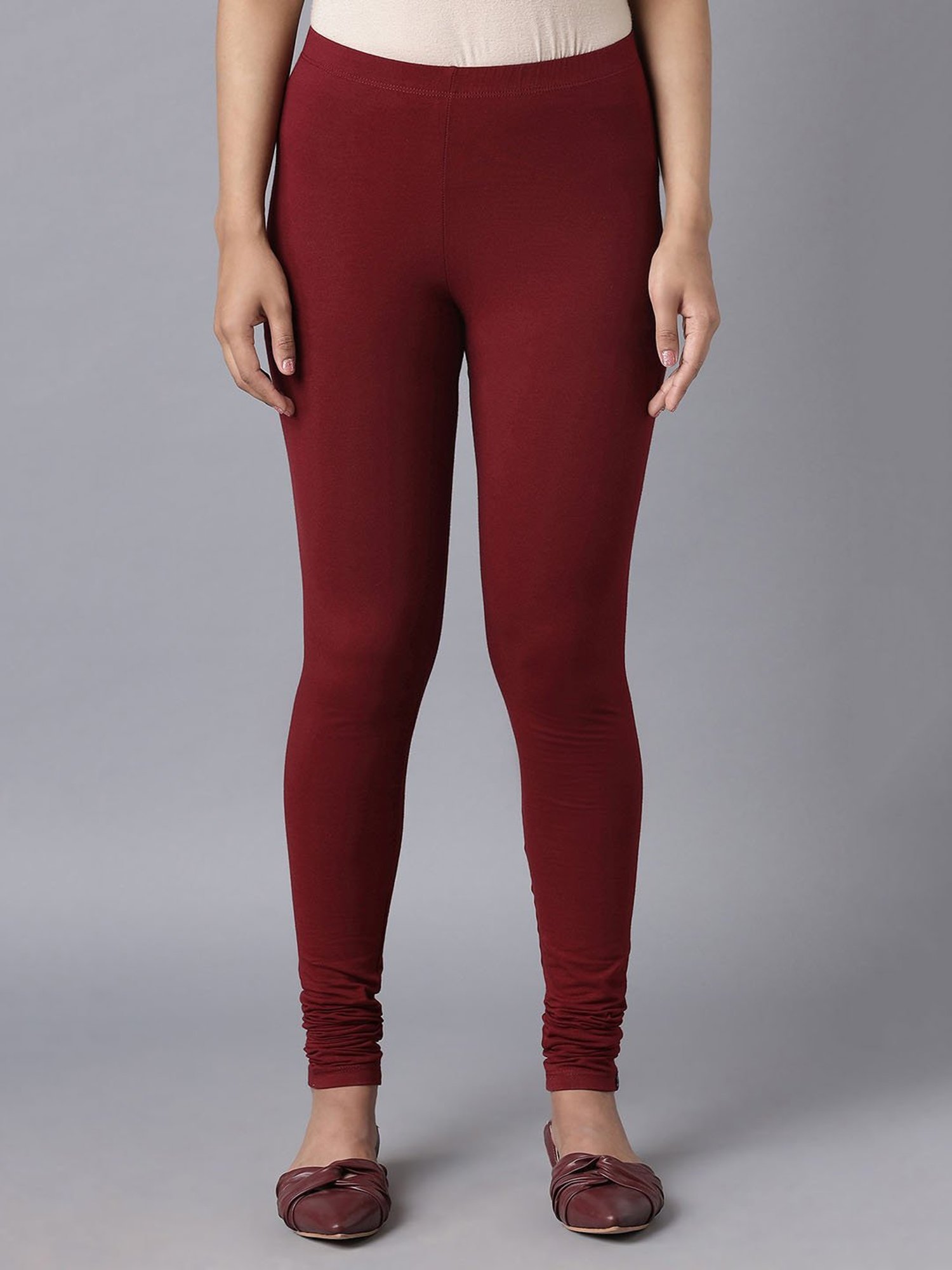 Elleven Maroon Leggings