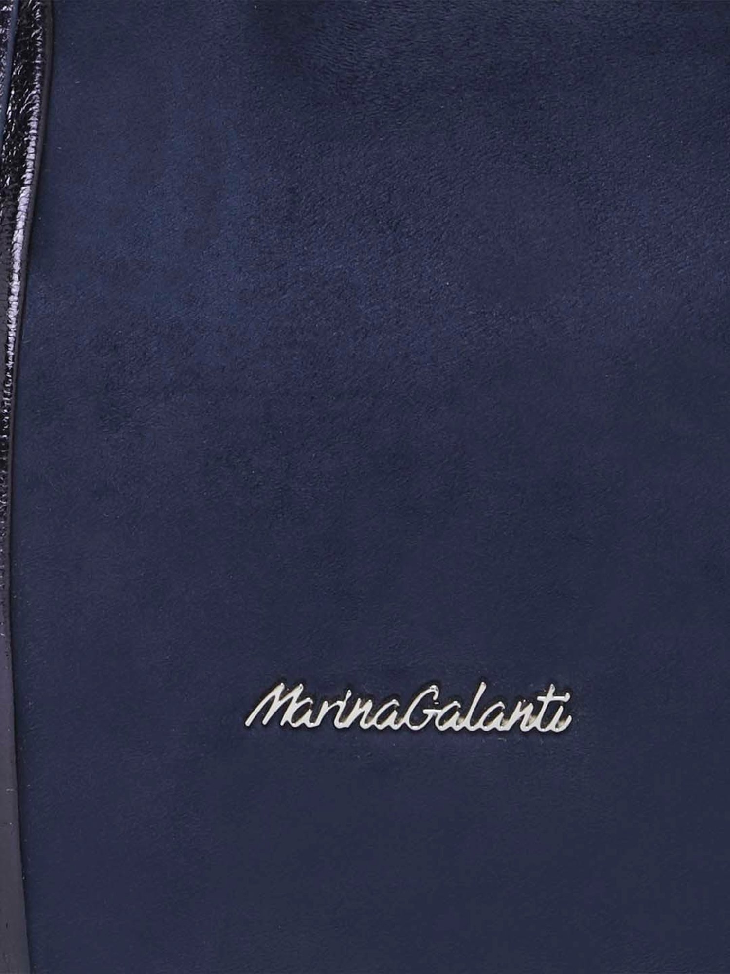 Marina Galanti Navy Solid Medium Sling Handbag