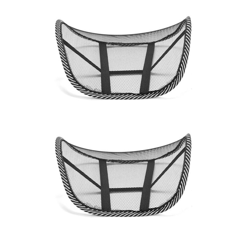 Mind Reader Mesh Lumbar Support Adjustable