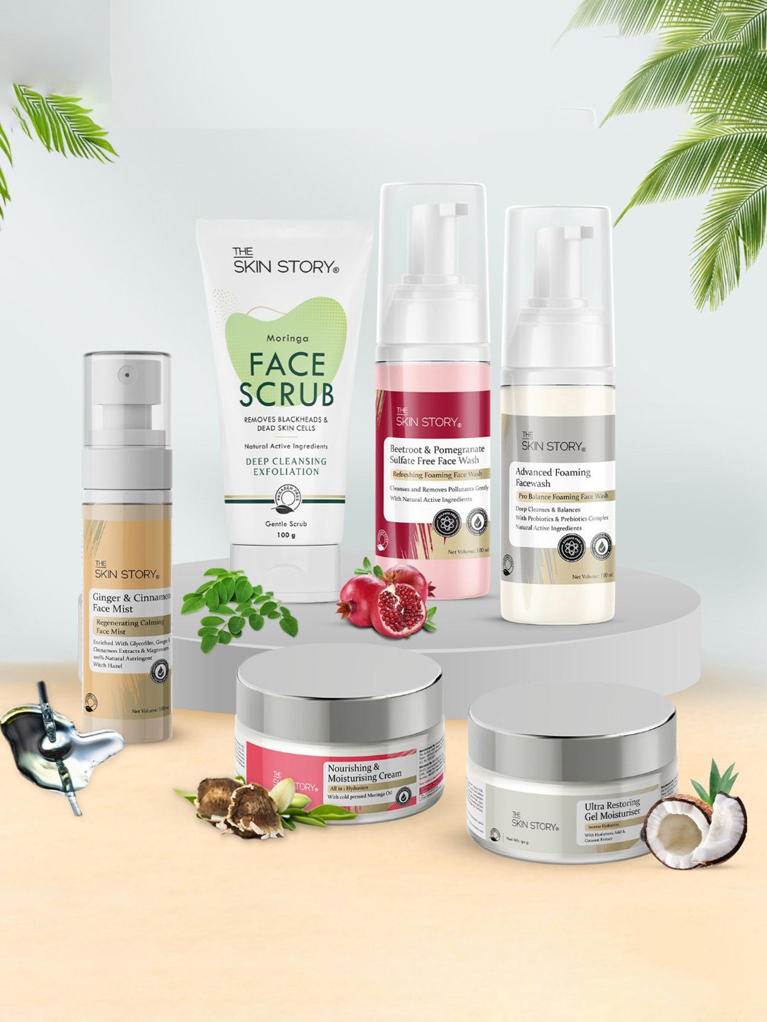 The Skin Story Advanced Deep Cleansing & Balances Foaming Face Wash - 100 ml