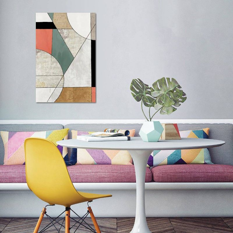 Folding Together II by Tom Reeves Unframed Wall Canvas - iCanvas