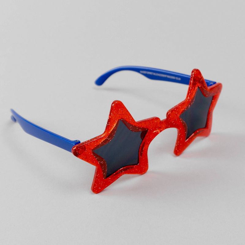 10ct Kids' Sunglasses Red/White/Blue - Bullseye's Playground™