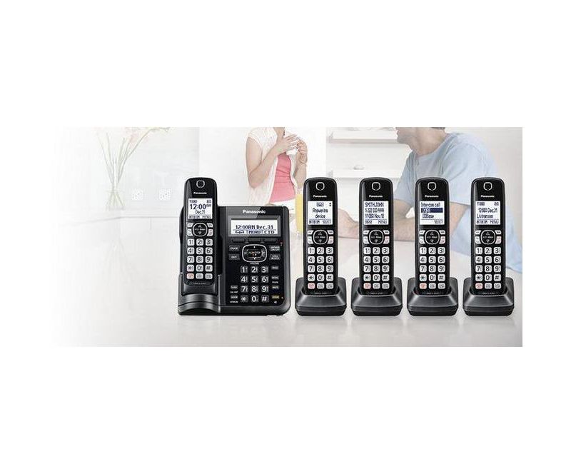 VTech CS6949-2 DECT 6.0 Standard Phone - Silver, Black - Cordless - 1 x Phone Line - 2 x Handset - Speakerphone - Answering Machine