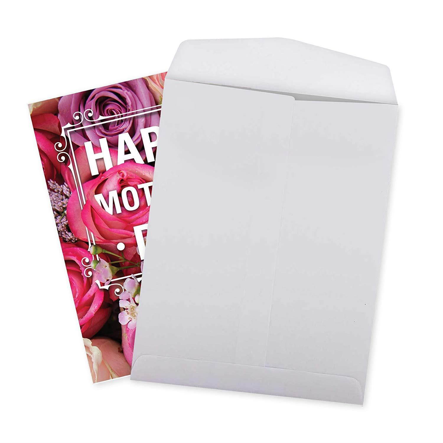 Jumbo Funny Mother's Day Card: Flowers for Mom With Envelope (Extra Large Version: 8.5'' x 11'') J3528MDG