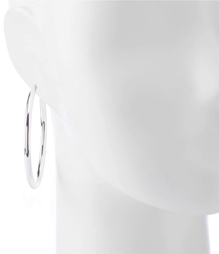 Anna & Ava Thin Hoop Earrings