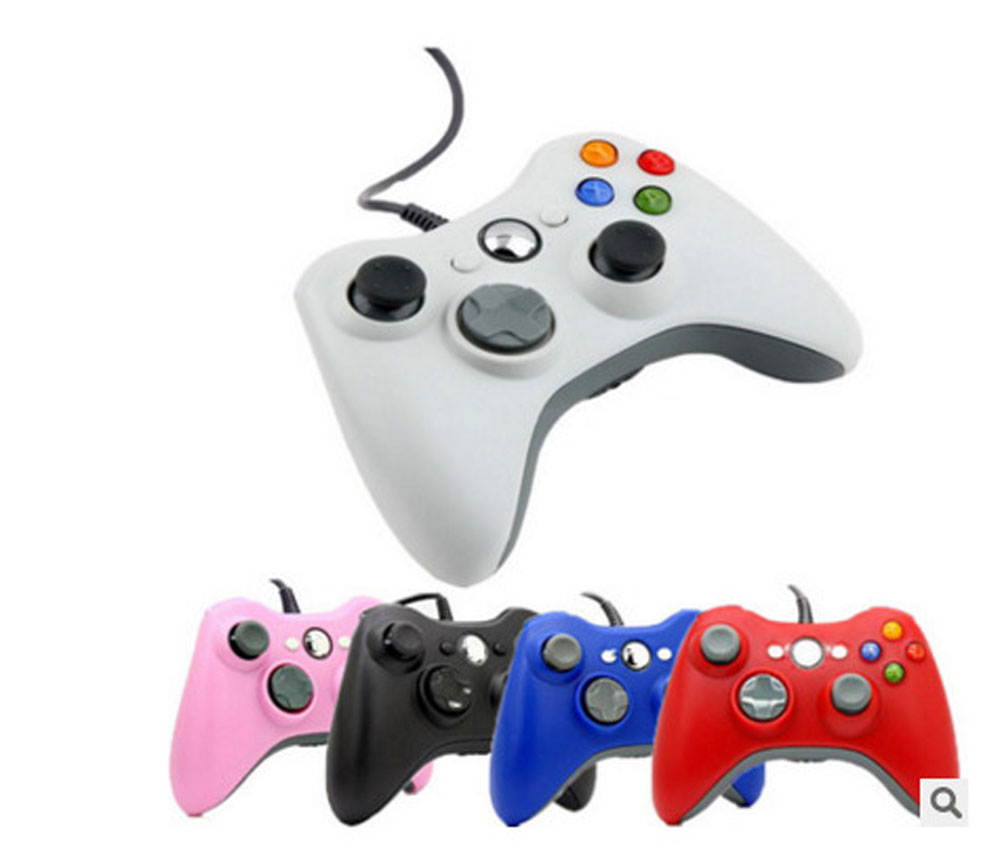 Xbox 360 Wired Controller, USB Gamepad, Joypad with Shoulders Buttons, for Microsoft Xbox360/Xbox 360 Slim/PC Windows 7 8 10 Game