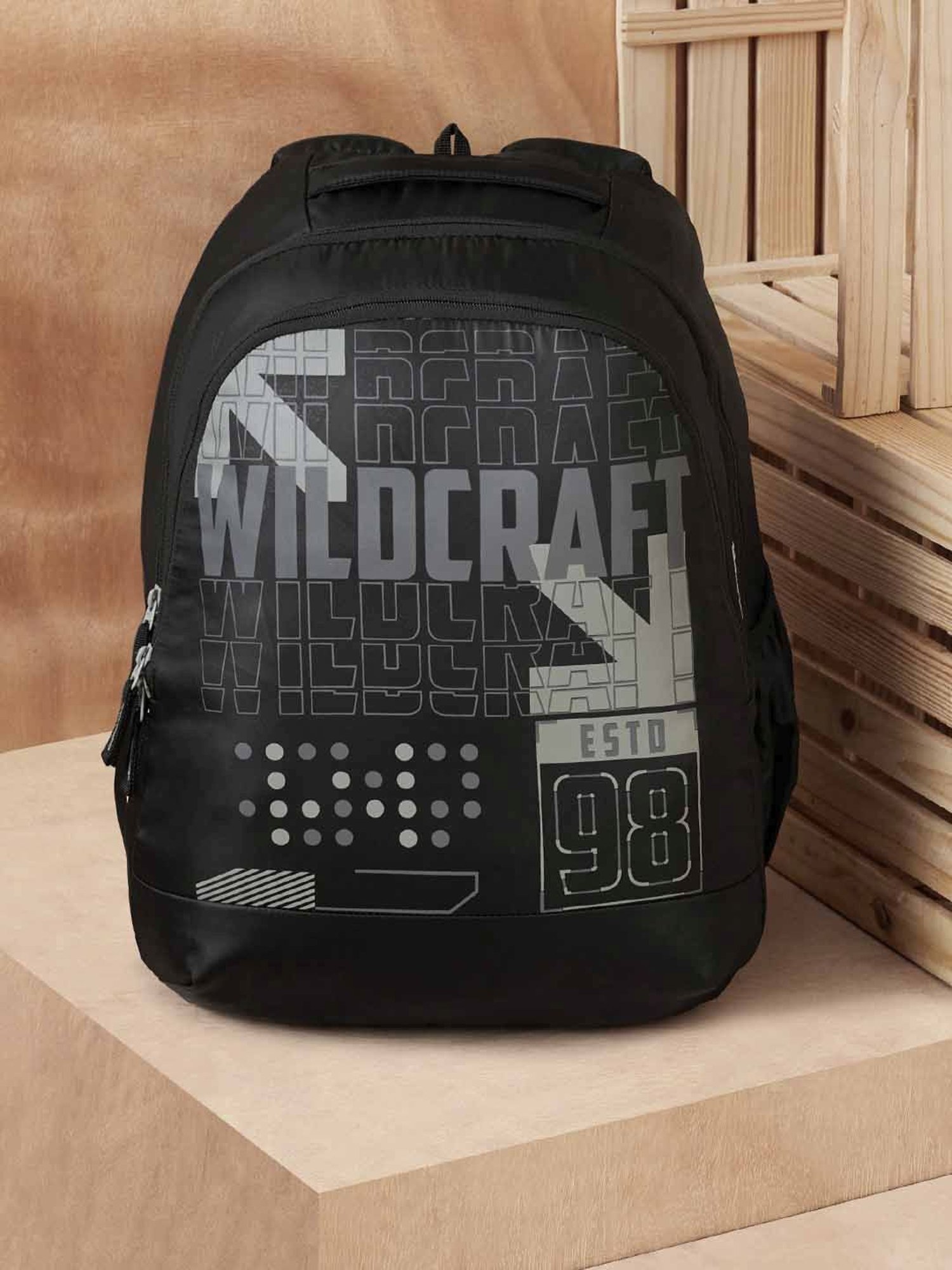 Wildcraft Blaze 35 Black Laptop Backpack
