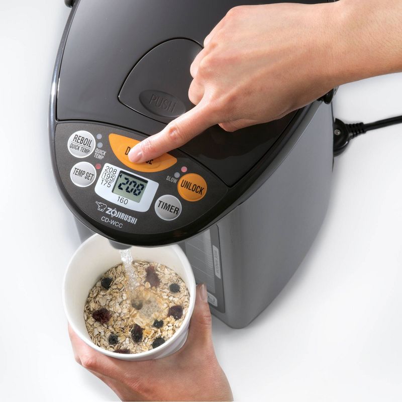 MegaChef 1.7L Electric Tea Kettle - Silver