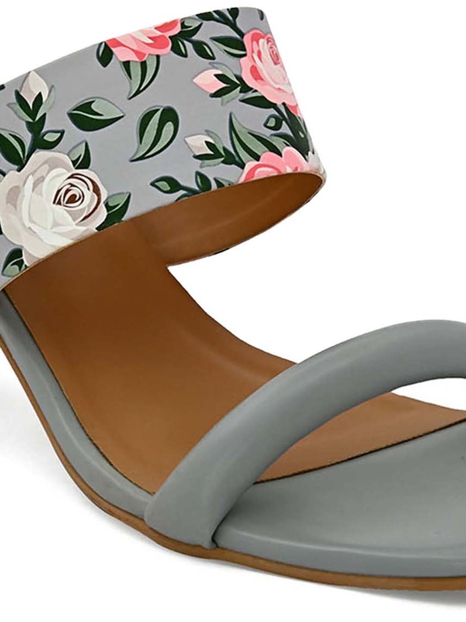 Hydes N Hues Women's Grey Casual Sandals