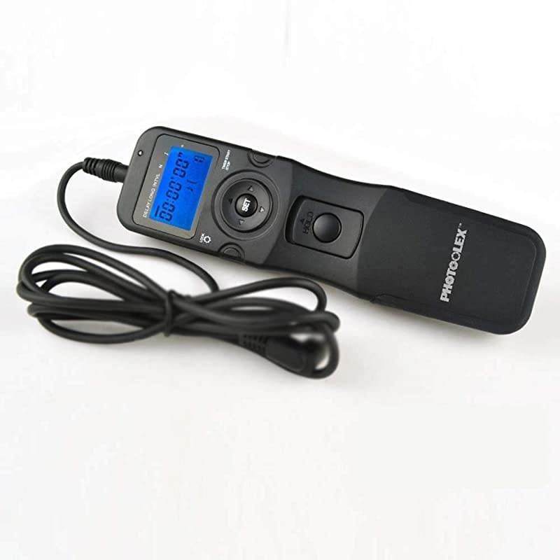 Intervalometer Wired Digital Camera Remote Controller LCD Timer Shutter Release Remote Control for N90/F5/F6/F100/F90/F90X/D1/D1H/D1X/D2/D3/D2H/D2Hs/D2X/D2Xs/D200/D300/D700 etc