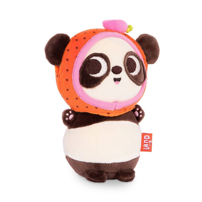 Land of B. Scented Plush Panda - Happy Snackies Strawberry Please Cake