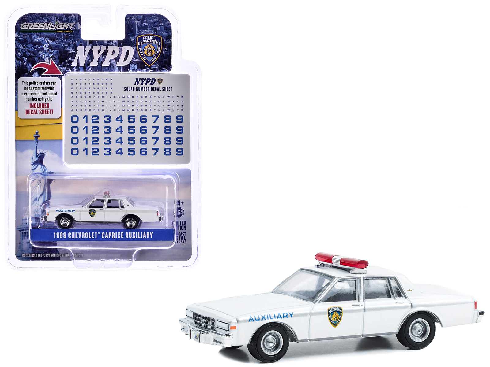 1948 Chevrolet Panel Police Van with Mr. Monopoly Figurine "Monopoly" 1/18 Diecast Model Car by Auto World